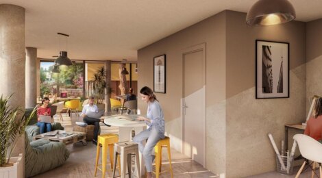 Programme immobilier neuf Umami LMNP - Montpellier, investir en résidence étudiante proche du futur tram T5 (34000) - Référence : 18341
