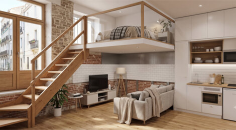 Programme immobilier neuf RUE BOUSCHET DE BERNARD - Montpellier investissement locatif proche de la ligne 3 (34000) - Référence : 17994