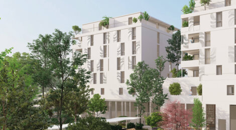 Programme immobilier neuf zebra - Montpellier  La Restanque près du tram 4 (34000) - Référence : 11379