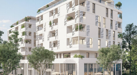 Programme immobilier neuf zebra - Montpellier  La Restanque près du tram 4 (34000) - Référence : 11379