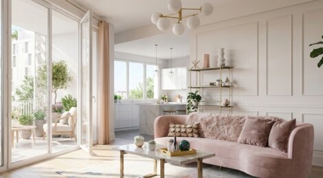 Programme immobilier neuf zebra - Montpellier  La Restanque près du tram 4 (34000) - Référence : 11379