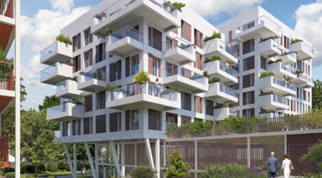 Programme immobilier neuf Terra Alba - Montpellier logements du 2 au 4 pièces à 14 minutes des plages (34000) - Référence : 17800