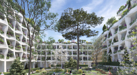 Programme immobilier neuf OPALE & SENS - Montpellier : logements neufs futuristes et végétalisés à proximité du centre-ville (34000) - Référence : 14841