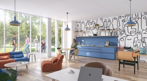 Programme immobilier neuf TRINITY -  Montpellier : logements neufs sécurisés et verdoyants proche des transports (34000) - Référence : 8246