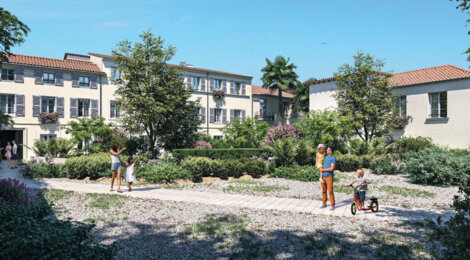 Programme immobilier neuf CLOS DE LA MERCI - Montpellier près de Peyrou-Tribunal (34000) - Référence : 14246