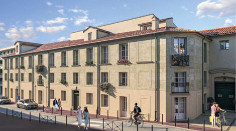 Programme immobilier neuf CLOS DE LA MERCI - Montpellier près de Peyrou-Tribunal (34000) - Référence : 14246