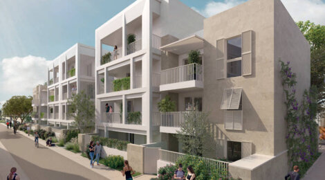 Programme immobilier neuf clair de lum - Montpellier quartier EAI à proximité du tram et du centre-ville (34000) - Référence : 11856