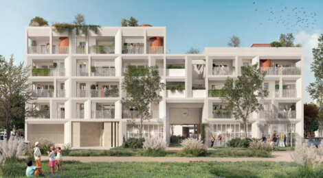 Programme immobilier neuf clair de lum - Montpellier quartier EAI à proximité du tram et du centre-ville (34000) - Référence : 11856