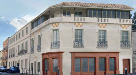 Programme immobilier neuf le jardin secret - Montpellier réhabilitation à deux pas du Jardin des Plantes (34000) - Référence : 13461