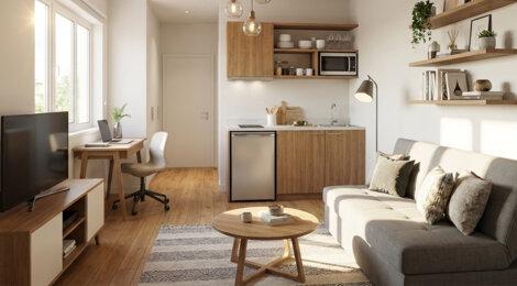 Programme immobilier neuf STUD'ESTE - Montpellier résidence étudiante LMNP à 5 min du tramway (34000) - Référence : 16804