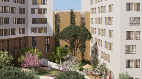 Programme immobilier neuf STUD'ESTE - Montpellier résidence étudiante LMNP à 5 min du tramway (34000) - Référence : 16804