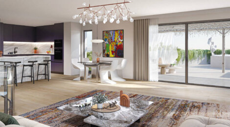 Programme immobilier neuf Villa Manon - Montpellier : résidence intimiste avec logements neufs T2–T5 proche des parcs (34000) - Référence : 15757