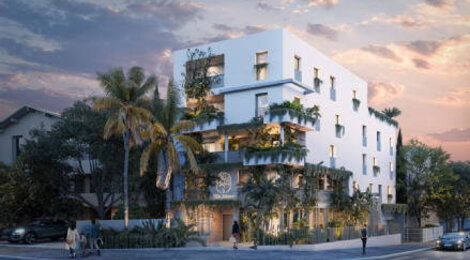 Programme immobilier neuf Villa Manon - Montpellier : résidence intimiste avec logements neufs T2–T5 proche des parcs (34000) - Référence : 15757