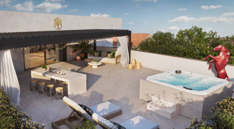 Programme immobilier neuf Villa Manon - Montpellier : résidence intimiste avec logements neufs T2–T5 proche des parcs (34000) - Référence : 15757