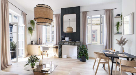 Programme immobilier neuf FAUBOURG DU COURREAU - Montpellier : Résidence studio–T3 avec cadre historique et confort optimisé proche des commodités (34000) - Référence : 14721