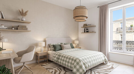 Programme immobilier neuf FAUBOURG DU COURREAU - Montpellier : Résidence studio–T3 avec cadre historique et confort optimisé proche des commodités (34000) - Référence : 14721