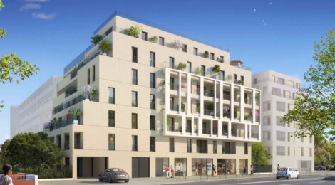 Programme immobilier neuf Diane Résidence - Montpellier : Résidence studio–T4 avec cadre méditerranéen et confort moderne proche des commodités (34000) - Référence : 5616