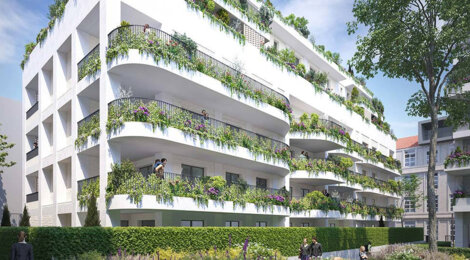 Programme immobilier neuf RESIDENCE THEIA - Montpellier : Résidence T2–T5 avec cadre résidentiel et confort optimisé proche des commodités (34000) - Référence : 14814