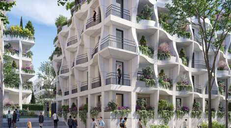 Programme immobilier neuf RESIDENCE THEIA - Montpellier : Résidence T2–T5 avec cadre résidentiel et confort optimisé proche des commodités (34000) - Référence : 14814
