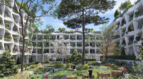 Programme immobilier neuf RESIDENCE THEIA - Montpellier : Résidence T2–T5 avec cadre résidentiel et confort optimisé proche des commodités (34000) - Référence : 14814