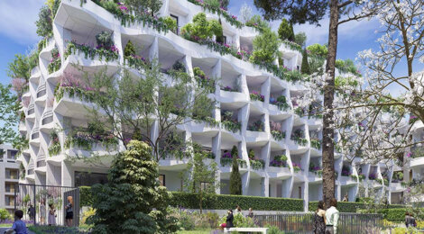 Programme immobilier neuf RESIDENCE THEIA - Montpellier : Résidence T2–T5 avec cadre résidentiel et confort optimisé proche des commodités (34000) - Référence : 14814