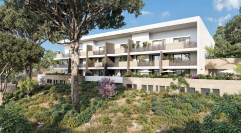 Programme immobilier neuf Les Villégiales de Montaury - Nîmes écrin de verdure sur les hauteurs Montaury (30000) - Référence : 12565