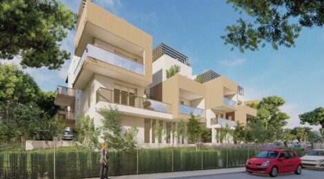 Programme immobilier neuf cote pinede - Nîmes : logements neufs 2 à 4 pièces dans un quartier boisé proche des commerces (30000) - Référence : 11287