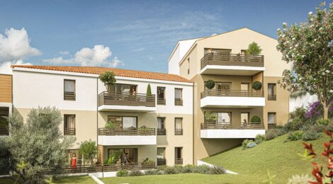 Programme immobilier neuf PUECH DUPLAN - Nîmes : logements neufs sécurisés et verdoyants proche des commodités (30000) - Référence : 14774