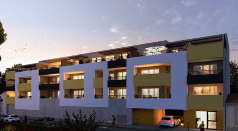 Programme immobilier neuf Carrezzo -  Nîmes : logements neufs sécurisés et verdoyants proche du centre-ville (30000) - Référence : 11345