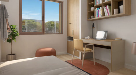 Programme immobilier neuf OIKO - Nîmes parc E.NOVIA résidence pour étudiants et jeunes actifs (30000) - Référence : 18531