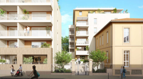 Programme immobilier neuf VILLEGIALES DES LUMIERES - Nîmes près des commerces et de la faculté Hoche (30000) - Référence : 13093
