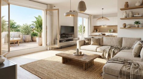 Programme immobilier neuf L'OREE DU PARC - Nîmes quartier résidentiel à 15 min du centre (30000) - Référence : 13867