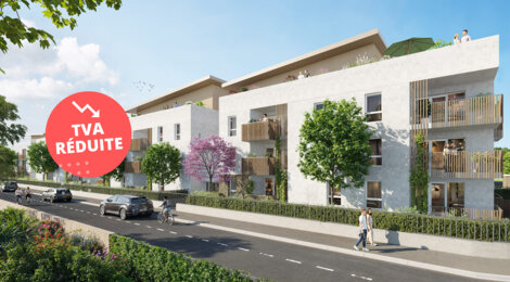 Programme immobilier neuf ELOGE DU PARC - Nîmes quartier résidentiel proche à pied du tramway T2 (30000) - Référence : 14778