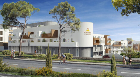 Programme immobilier neuf LE JARDIN D'ODETTE - Nîmes : Résidence senior avec cadre résidentiel et confort optimisé proche des commodités (30000) - Référence : 17329