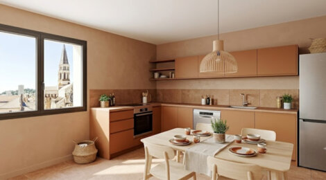 Programme immobilier neuf Villa Madeleine - NÎMES (30) - Nîmes : Résidence studio–T2 avec cadre historique et confort optimisé proche des commodités (30000) - Référence : 17645