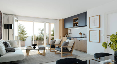 Programme immobilier neuf Les Terrasses du Colisée - Nîmes : Résidence T2–T4 avec cadre résidentiel et confort optimisé proche des commodités (30000) - Référence : 14734