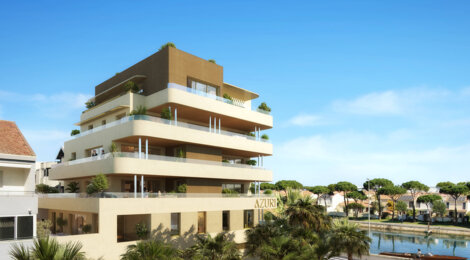 Programme immobilier neuf AZURI - Palavas-les-Flots aux portes de Montpellier (34250) - Référence : 15175