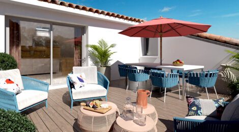 Programme immobilier neuf ALOHA - Palavas-les-Flots situation d’exception à deux pas de la plage (34250) - Référence : 15173
