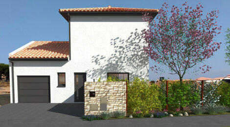 Programme immobilier neuf villa vefa - Portiragnes villa de 103 m² avec terrain piscinable (34420) - Référence : 18563