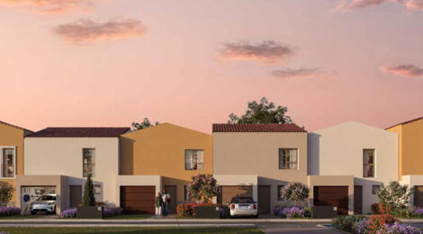 Programme immobilier neuf NEA - Poussan maisons familiales proches du centre (34560) - Référence : 18458