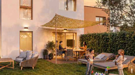 Programme immobilier neuf NEA - Poussan maisons familiales proches du centre (34560) - Référence : 18458