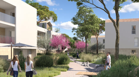 Programme immobilier neuf DOMAINE HESTIA TRANCHE 2 - Rodilhan proche de Nîmes (30230) - Référence : 14785