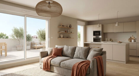 Programme immobilier neuf DOMAINE HESTIA TRANCHE 2 - Rodilhan proche de Nîmes (30230) - Référence : 14785