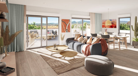 Programme immobilier neuf SAN ANDREA - Saint-André-de-Sangonis : Résidence studio–T4 avec cadre naturel et confort optimisé proche des commodités (34725) - Référence : 14713