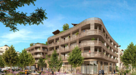 Programme immobilier neuf O JARDINS DES HALLES - Saint-Jean-de-Védas : appartements neufs T2–T4 proche des Halles Vedastiennes (34430) - Référence : 15115