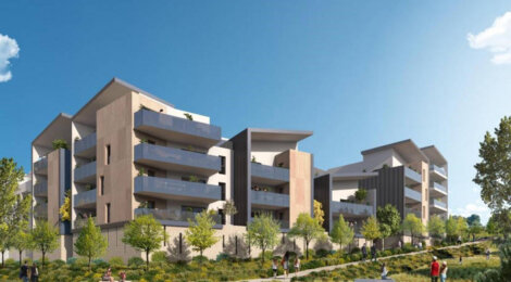 Programme immobilier neuf MEZZO FORTÉ - Saint-Jean-de-Védas : Résidence T2–T4 avec cadre verdoyant et confort optimisé proche des espaces naturels (34430) - Référence : 6122
