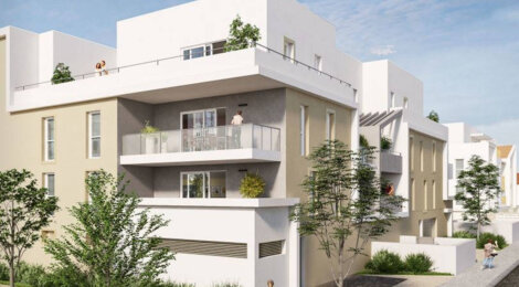 Programme immobilier neuf Naturea -  Sauvian : logements neufs sécurisés et verdoyants proche des commodités (34410) - Référence : 15121