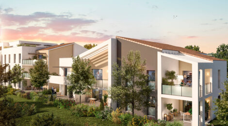 Programme immobilier neuf Arborea - Sauvian : Résidence T2–T4 avec cadre verdoyant et confort optimisé proche des commodités (34410) - Référence : 14640