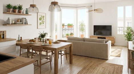 Programme immobilier neuf RUE DE VILLEFRANCHE - Sète, adresse réhabilitée près du littoral méditerranéen (34200) - Référence : 17357