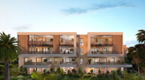 Programme immobilier neuf Hermione - Sète : logements neufs sécurisés et verdoyants proche des services (34200) - Référence : 15105